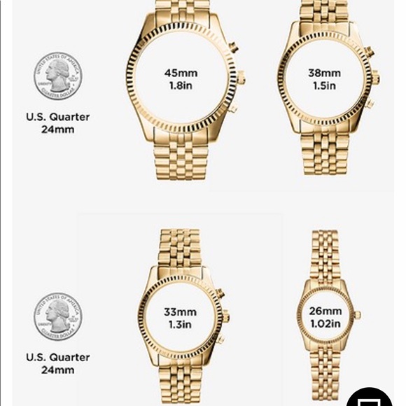 10 stars Michael Kors Lexington Chrono Watch $356 Two Tone - Picture 14 of 14